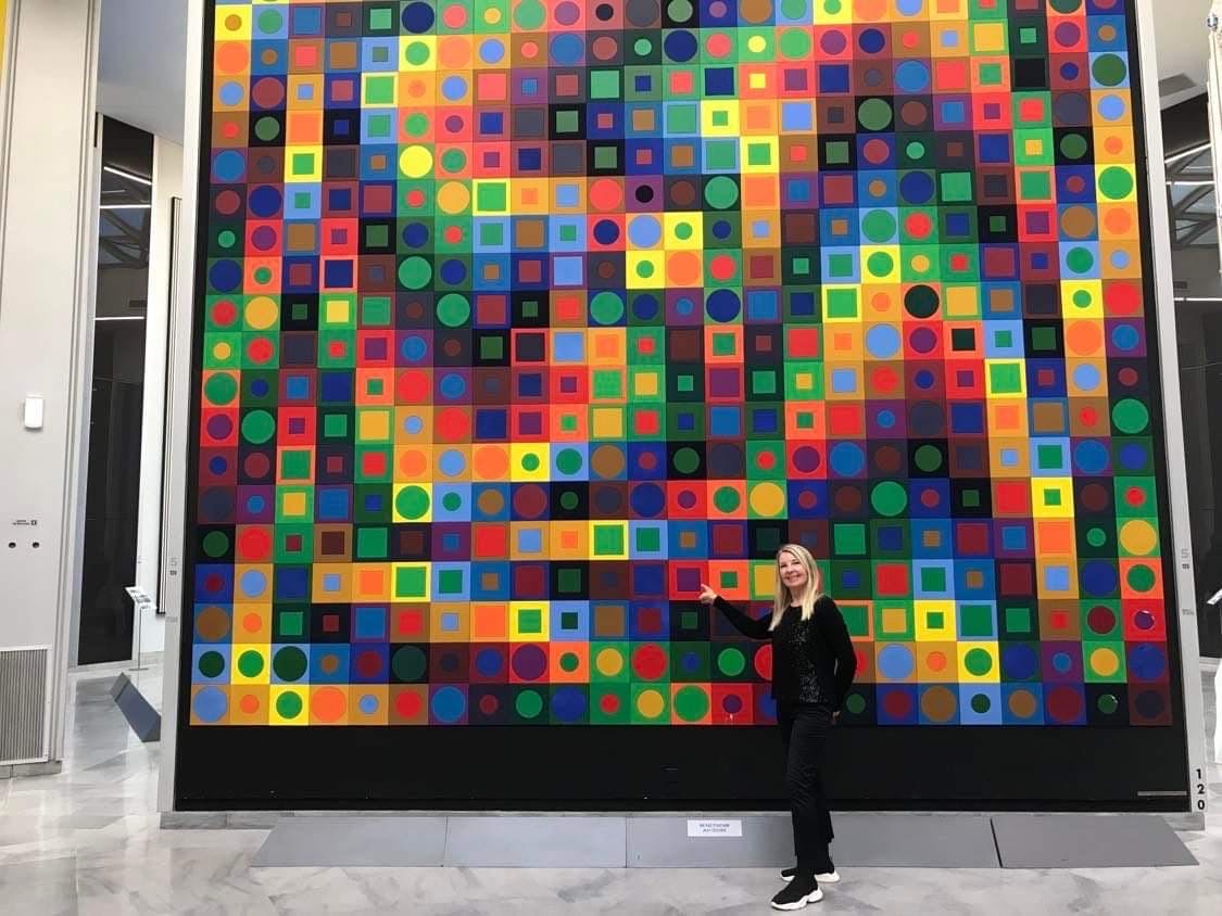 gunnhild hos vasarely museet img 5375 Frankrike tips